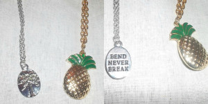 Tropical Necklace Collage